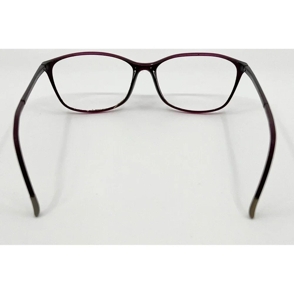 Unbranded Eyeglass Frames Womens Purple Oval Full Rim 51-16-135